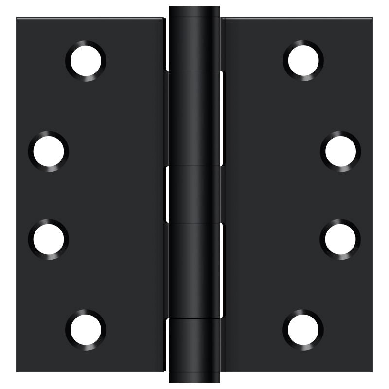 Deltana - 4" x 4" Square Hinge; Heavy Duty - Flat Black