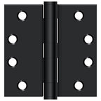 Deltana - 4" x 4" Square Hinge; Heavy Duty - Flat Black