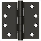 Deltana - 4" x 4" Square Hinge; Heavy Duty; Ball Bearings - Oil Rubbed Bronze