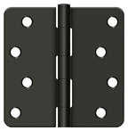Deltana - 4" x 4" x 1/4" Radius Hinge - Oil Rubbed Bronze