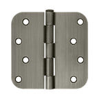 Deltana - 4" x 4" x 5/8" Radius Hinge (Steel) - Antique Nickel