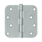 Deltana - 4" x 4" x 5/8" Radius Hinge (Steel) - Satin Chrome