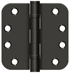 Deltana - 4" x 4" x 5/8" Radius Hinge; Heavy Duty; Ball Bearings - Oil Rubbed Bronze