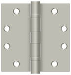 Deltana - 4-1/2" x 4-1/2" Square Hinge; Heavy Duty; Ball Bearings - Satin Nickel