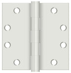 Deltana - 4-1/2" x 4-1/2" Square Hinge; Heavy Duty - White