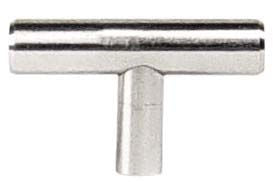 Emtek S62001SS Bar 2" Cabinet Knob Brushed Stainless Steel Finish Main image