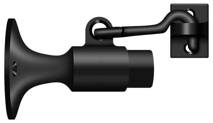 Deltana - Wall Mount Bumper with Holder - Black