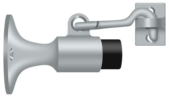 Deltana - Wall Mount Bumper with Holder - Satin Chrome