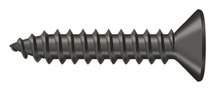 Deltana - Wood Screw; SB; #10 x 1" - Oil Rubbed Bronze