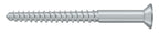 Deltana - Wood Screw; SB; #12 x 2-1/2" - Satin Chrome