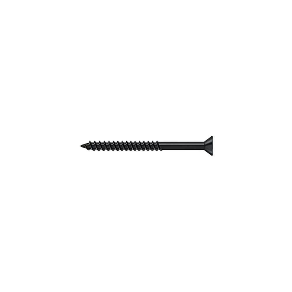 Deltana - Wood Screw; ST; #10 x 2-1/2" - Paint Black