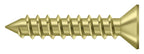 Deltana - Wood Screw; ST; #12 x 1-1/4" - Bright Brass