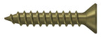 Deltana - Bag of 600 Wood Screws; Steel; #9 x 1" - Antique Brass