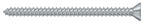 Deltana - Wood Screw; Steel; #9 x 2-1/2" - Satin Chrome