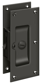 Deltana - Decorative Pocket Lock 6"; Privacy - Oil Rubbed Bronze