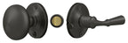 Deltana - Storm Door Latch; Round; Tubular Lock - Oil Rubbed Bronze