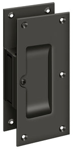 Deltana - Decorative pocket Lock 6"; Passage - Oil Rubbed Bronze