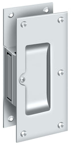 Deltana - Decorative pocket Lock 6"; Passage - Bright Chrome