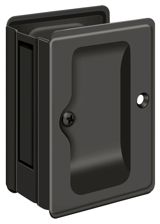Deltana - Heavy Duty Pocket Lock; Adjustable; 3-1/4" x 2 1/4" Passage Secondary image