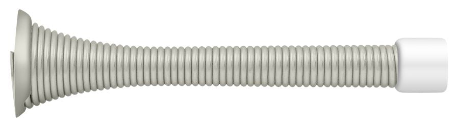 Deltana - 3-3/4" Baseboard Door Bumper; Heavy Duty; Steel - Satin Nickel