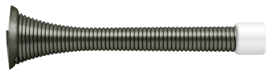 Deltana - 3-3/4" Baseboard Door Bumper; Heavy Duty; Steel - Antique Nickel
