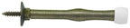 Deltana - 3" Baseboard Door Bumper; Steel - Antique Brass