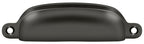 Deltana - Exposed Shell Pull 4" - Oil Rubbed Bronze