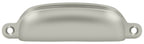 Deltana - Exposed Shell Pull 4" - Satin Nickel