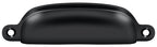Deltana - Exposed Shell Pull 4" - Black