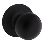 Safelock - Regina Knob Entry Lock with 4AL Latch and RCS Strike - Matte Black