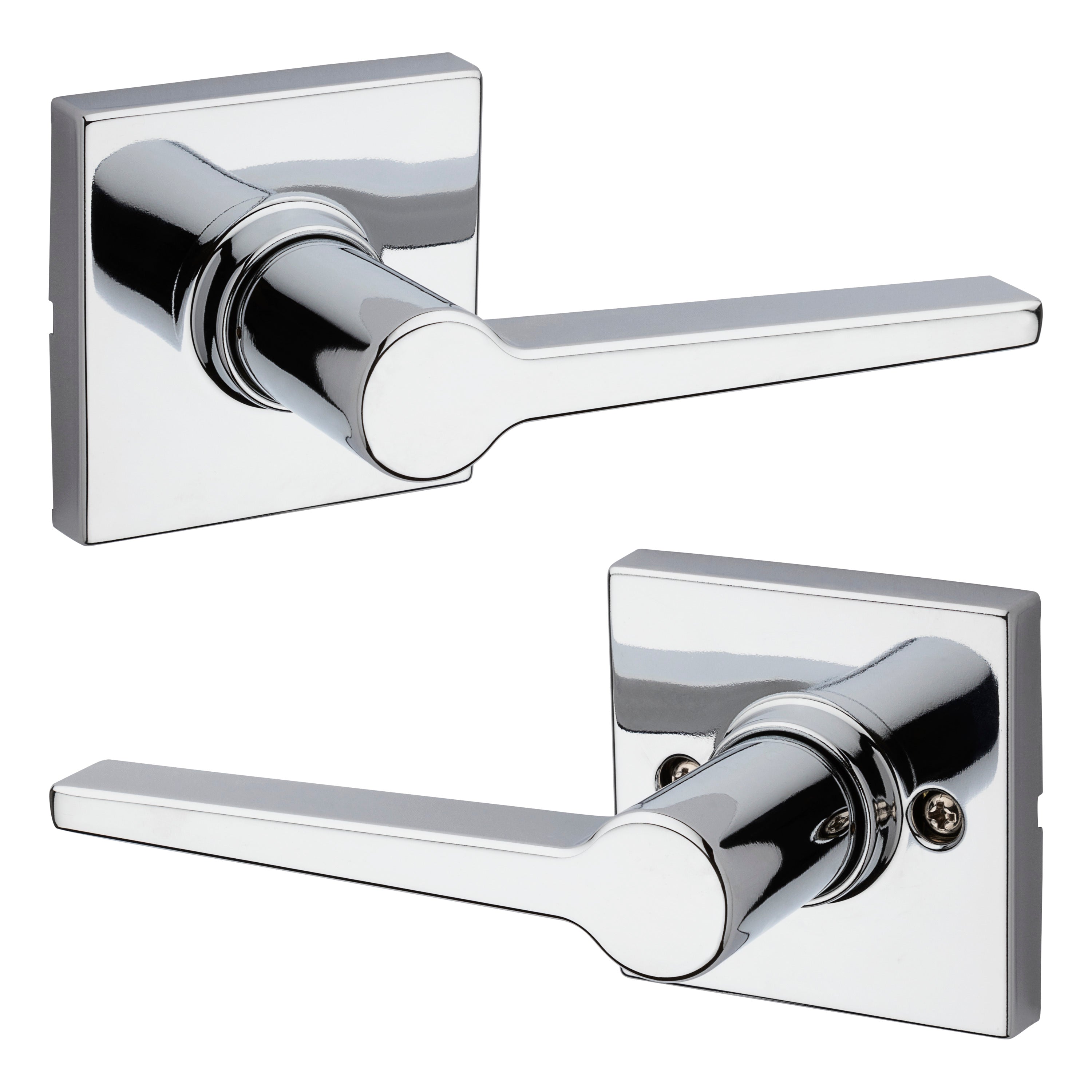 Safelock - Daylon Lever with Square Rose Passage Lock with 4AL Latch and RCS Strike Secondary image