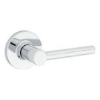 Safelock - Reminy Lever Round Rose Passage Lock with 4AL Latch and RCS Strike - Bright Chrome