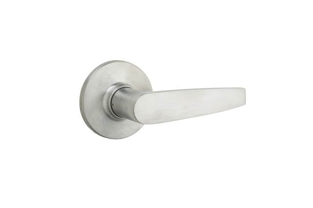 Safelock - Winston Lever Passage Lock with 4AL Latch and RCS Strike - Satin Chrome