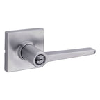 Safelock - Daylon Lever with Square Rose Storeroom Lock with 4AL Latch and RCS Strike - Satin Chrome