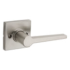 Safelock - Daylon Lever with Square Rose Half Dummy - Satin Nickel