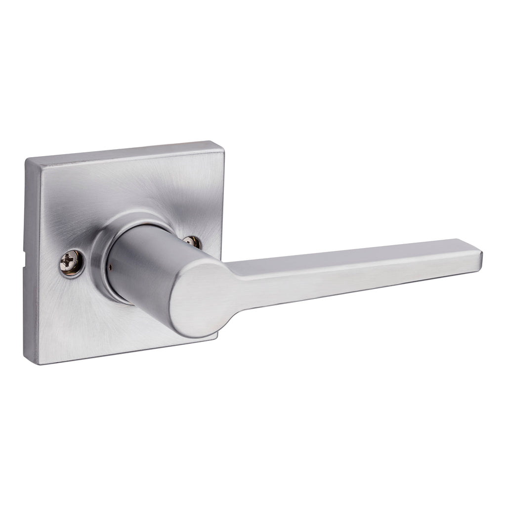 Safelock - Daylon Lever with Square Rose Half Dummy - Satin Chrome