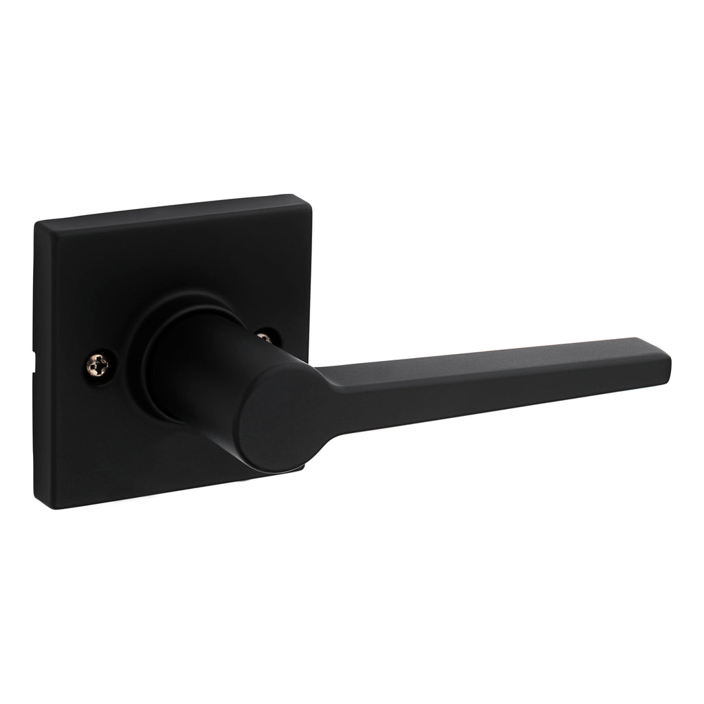 Safelock - Daylon Lever with Square Rose Half Dummy - Matte Black