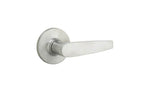 Safelock - Winston Lever Round Rose Half Dummy - Satin Chrome