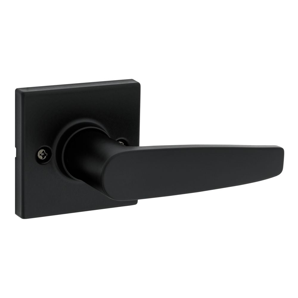 Safelock - Winston Lever Square Rose Half Dummy - Matte Black