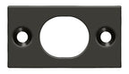 Deltana - Strike Plate For 6" Flush Bolt - Oil Rubbed Bronze