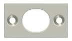 Deltana - Strike Plate For 6" Flush Bolt - Satin Nickel