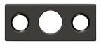 Deltana - Strike Plate For 7" Flush Bolt - Oil Rubbed Bronze