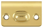 Deltana - Strike Plate for Ball Catch and Roller Catch - Lifetime Brass