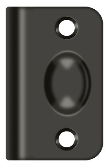 Deltana - Strike Plate for Ball Catch and Roller Catch - Oil Rubbed Bronze