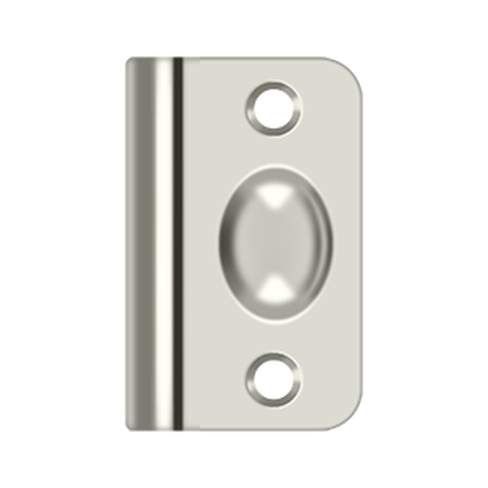 Deltana - Strike Plate for Ball Catch and Roller Catch - Bright Nickel