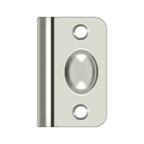 Deltana - Strike Plate for Ball Catch and Roller Catch - Bright Nickel