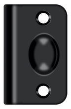 Deltana - Strike Plate for Ball Catch and Roller Catch - Black