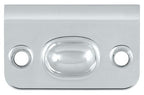 Deltana - Strike Plate for Ball Catch and Roller Catch - Bright Chrome