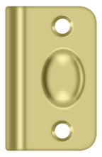 Deltana - Strike Plate for Ball Catch and Roller Catch - Bright Brass
