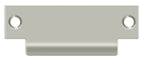 Deltana - T- Strike; 4 7/8" x 1-1/4"; Without Hole - Satin Nickel